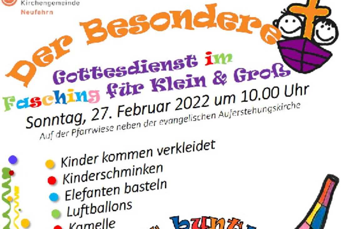 Der Besondere zu Fasching